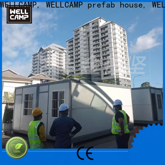 WELLCAMP, WELLCAMP prefab house, WELLCAMP container house wool freight container homes manufacturer for outdoor builder