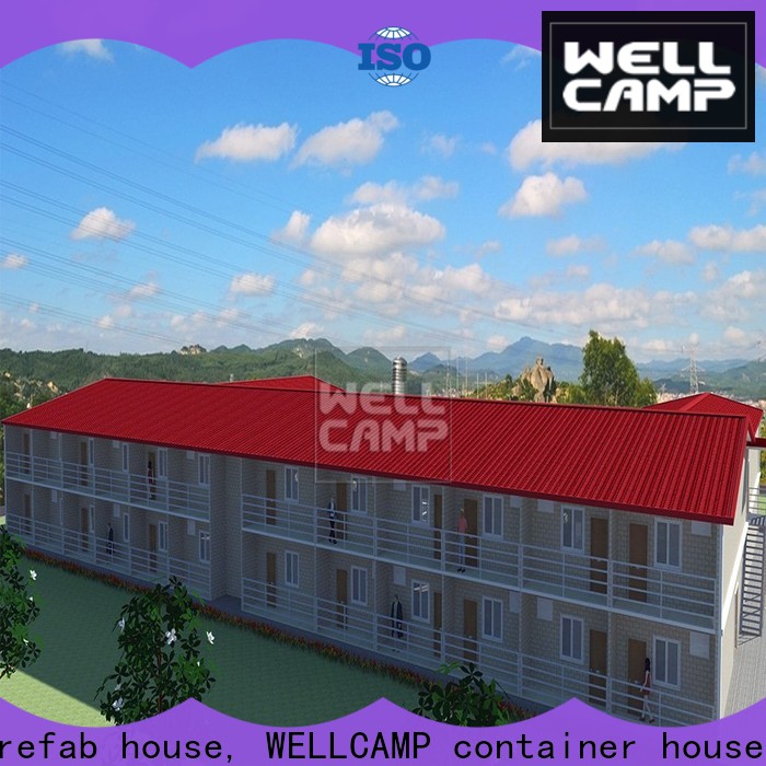 WELLCAMP, WELLCAMP prefab house, WELLCAMP container house prefab modular house standard building for restaurant