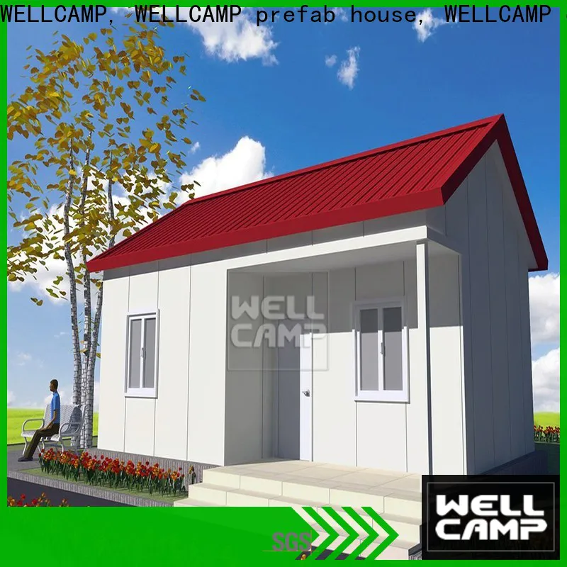 WELLCAMP, WELLCAMP prefab house, WELLCAMP container house customized prefabricated villa online for restaurant