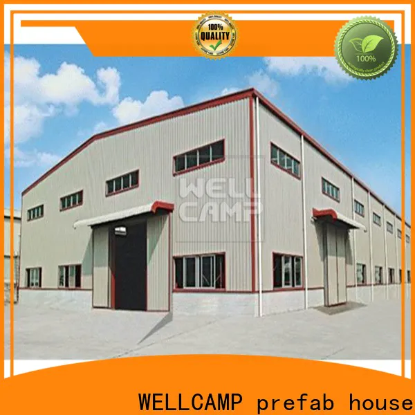WELLCAMP, WELLCAMP prefab house, WELLCAMP container house steel workshop low cost for sale