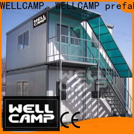 WELLCAMP, WELLCAMP prefab house, WELLCAMP container house design container house project home for renting