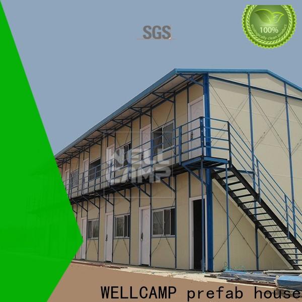 WELLCAMP, WELLCAMP prefab house, WELLCAMP container house government prefab guest house on seaside for accommodation worker