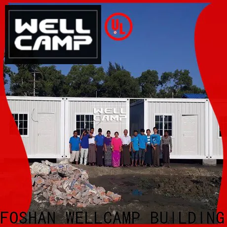 WELLCAMP, WELLCAMP prefab house, WELLCAMP container house fast installed detachable container house wholesale for apartment