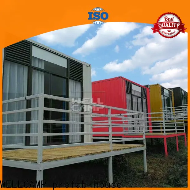 WELLCAMP, WELLCAMP prefab house, WELLCAMP container house comfortable best shipping container homes resort for living