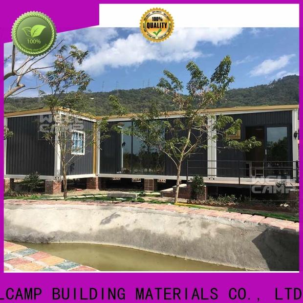 WELLCAMP, WELLCAMP prefab house, WELLCAMP container house two floor shipping container home designs in garden for hotel