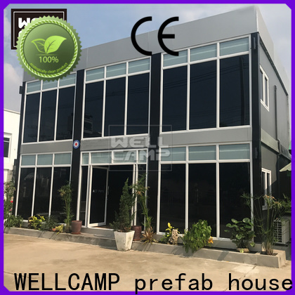WELLCAMP, WELLCAMP prefab house, WELLCAMP container house eco friendly buy shipping container home in garden for hotel