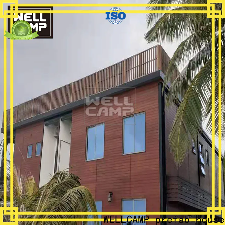 WELLCAMP, WELLCAMP prefab house, WELLCAMP container house concrete modular house wholesale for house