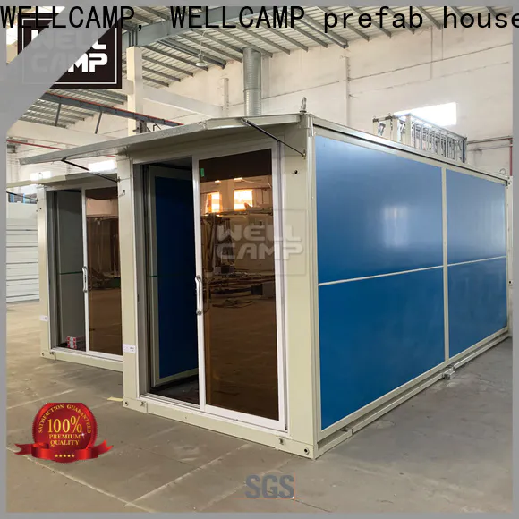 WELLCAMP, WELLCAMP prefab house, WELLCAMP container house fast install container home ideas online for apartment