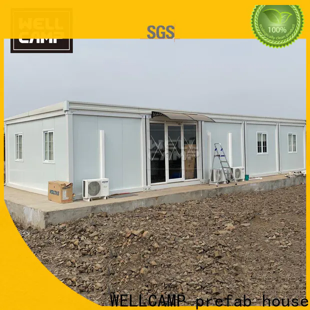 WELLCAMP, WELLCAMP prefab house, WELLCAMP container house modern small container homes supplier wholesale