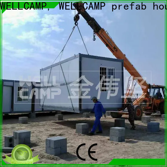 WELLCAMP, WELLCAMP prefab house, WELLCAMP container house wool pbs folding container house maker wholesale