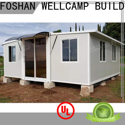 WELLCAMP, WELLCAMP prefab house, WELLCAMP container house new detachable container house with walkway for office