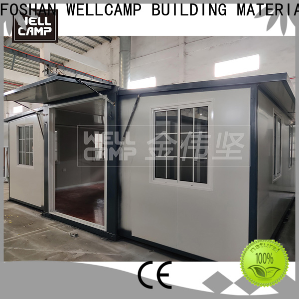WELLCAMP, WELLCAMP prefab house, WELLCAMP container house easy install expandable container house online for wedding room