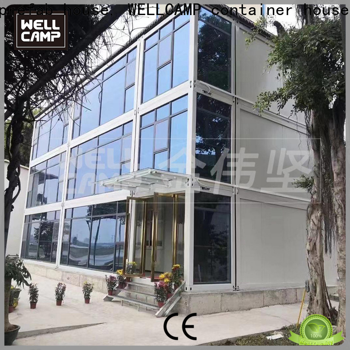 WELLCAMP, WELLCAMP prefab house, WELLCAMP container house luxury prefabricated houses with walkway for sale