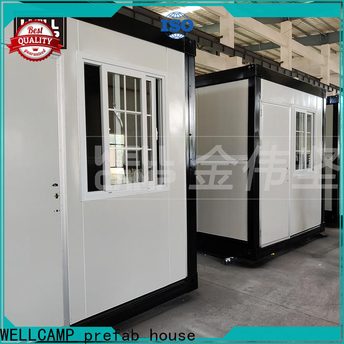 WELLCAMP, WELLCAMP prefab house, WELLCAMP container house mobile pbs folding container house manufacturer for outdoor builder