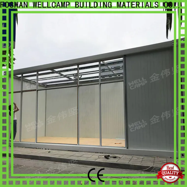WELLCAMP, WELLCAMP prefab house, WELLCAMP container house steel container houses home for goods