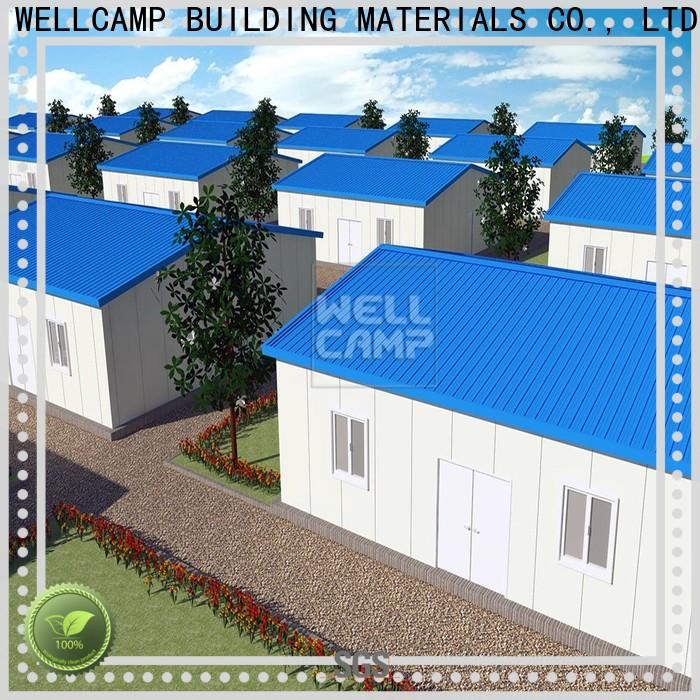 WELLCAMP, WELLCAMP prefab house, WELLCAMP container house panel prefab shipping container homes for sale refugee house for dormitory
