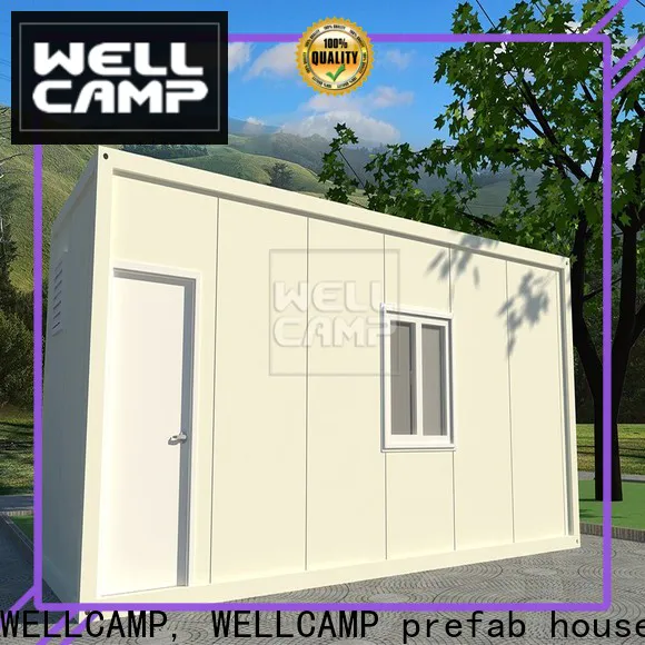 WELLCAMP, WELLCAMP prefab house, WELLCAMP container house sandwich detachable container house home for office