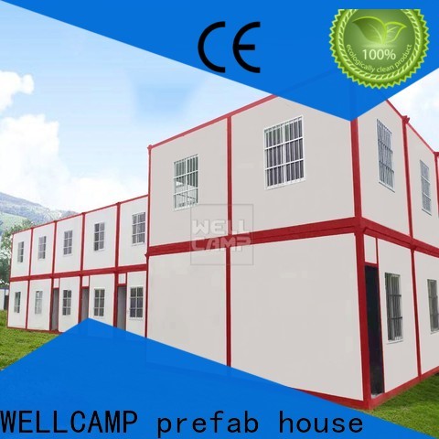WELLCAMP, WELLCAMP prefab house, WELLCAMP container house modern container house builders online for office