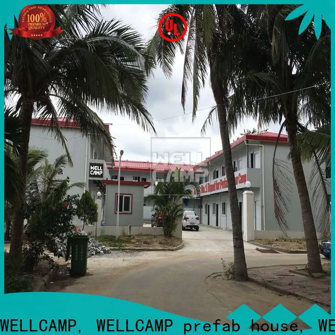 WELLCAMP, WELLCAMP prefab house, WELLCAMP container house delicated prefab guest house classroom for labour camp
