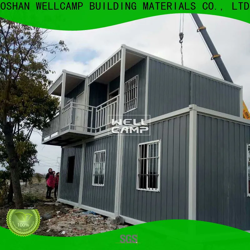 WELLCAMP, WELLCAMP prefab house, WELLCAMP container house ripple prefab container house home for living