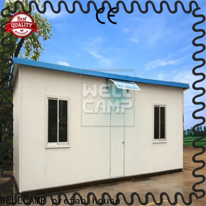 WELLCAMP, WELLCAMP prefab house, WELLCAMP container house luxury prefab house kits building for dormitory