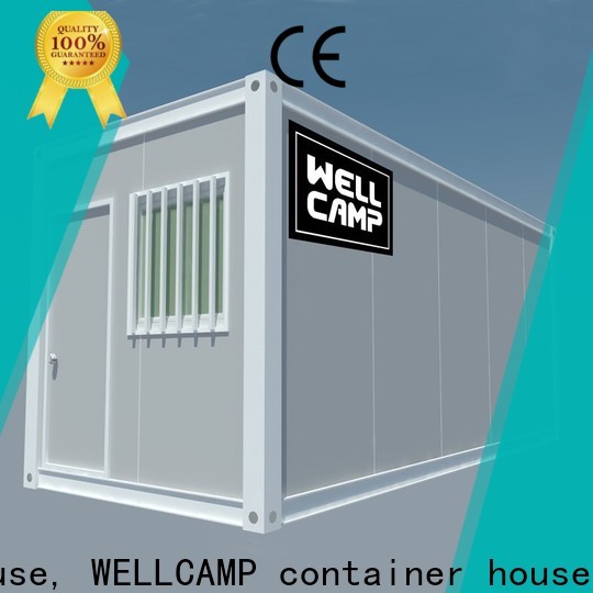 WELLCAMP, WELLCAMP prefab house, WELLCAMP container house small container homes with walkway wholesale