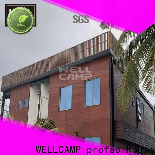 WELLCAMP, WELLCAMP prefab house, WELLCAMP container house modular house supplier for restaurant