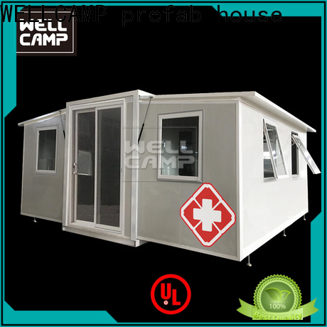 WELLCAMP, WELLCAMP prefab house, WELLCAMP container house container van house design online for living