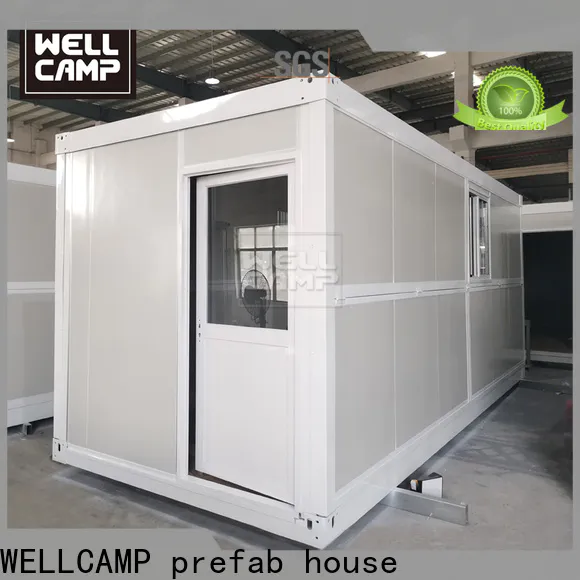 WELLCAMP, WELLCAMP prefab house, WELLCAMP container house fold out container house building for hospital