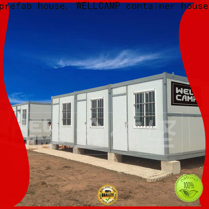 WELLCAMP, WELLCAMP prefab house, WELLCAMP container house prefab house china with walkway for office