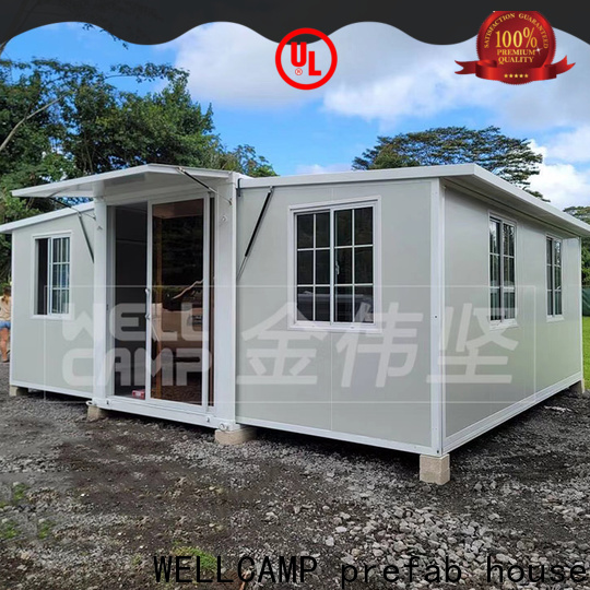 WELLCAMP, WELLCAMP prefab house, WELLCAMP container house fast install container van house design wholesale for dormitory