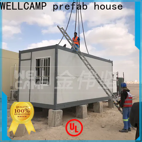WELLCAMP, WELLCAMP prefab house, WELLCAMP container house detachable container house supplier for dormitory