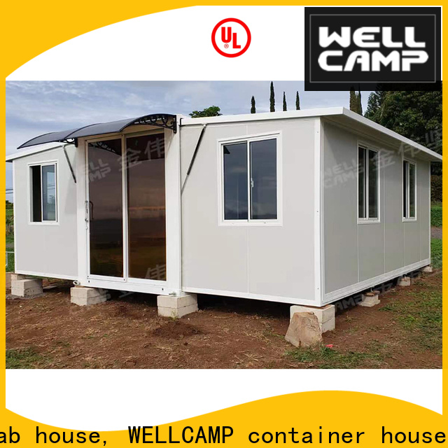 WELLCAMP, WELLCAMP prefab house, WELLCAMP container house big size detachable container house with walkway for apartment