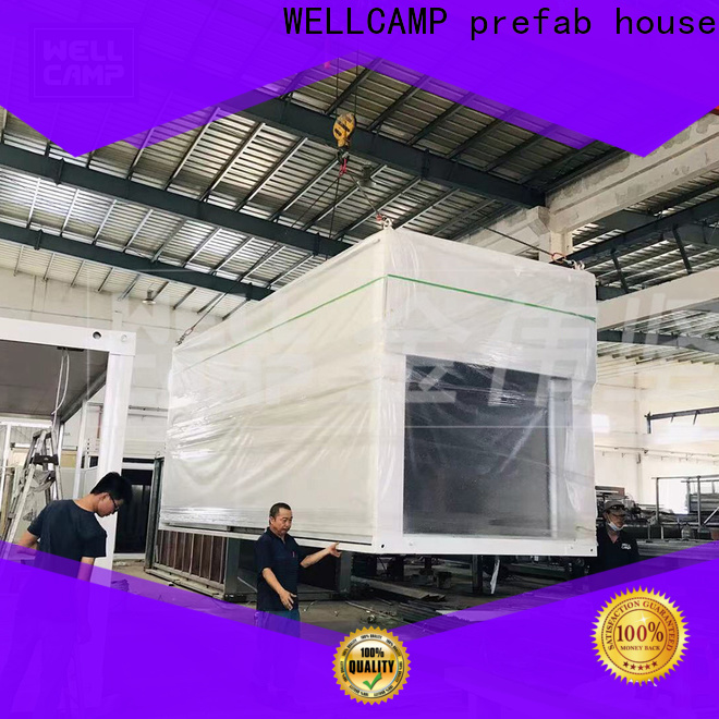 WELLCAMP, WELLCAMP prefab house, WELLCAMP container house container house with walkway for apartment