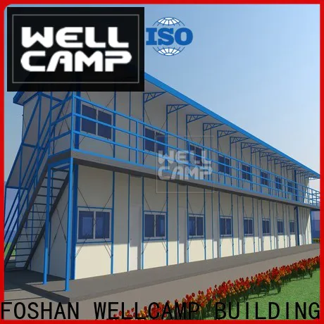 WELLCAMP, WELLCAMP prefab house, WELLCAMP container house labor camp on seaside for hospital