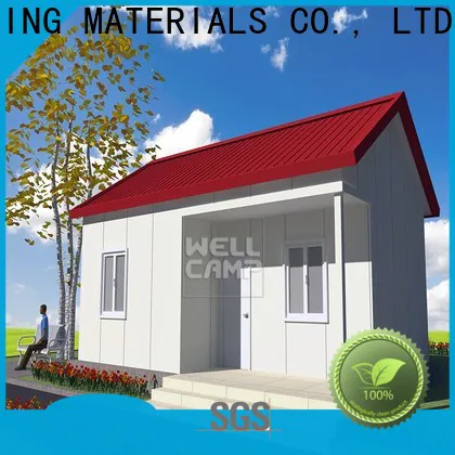 WELLCAMP, WELLCAMP prefab house, WELLCAMP container house pane Prefabricated Simple Villa online for restaurant