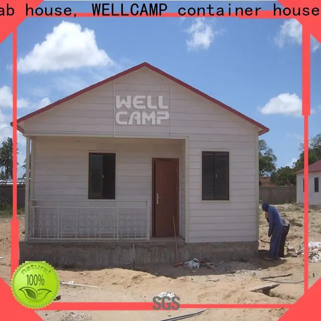 WELLCAMP, WELLCAMP prefab house, WELLCAMP container house steel villa house building for hotel
