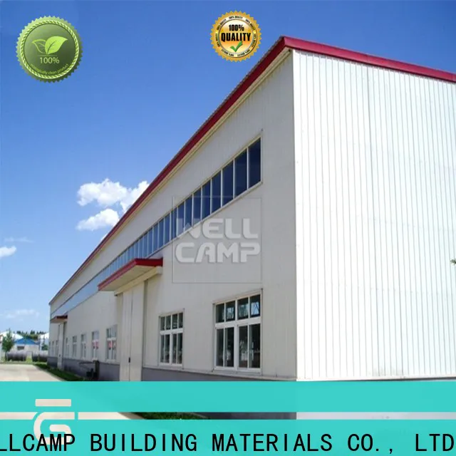 WELLCAMP, WELLCAMP prefab house, WELLCAMP container house sandwich steel warehouse low cost for chicken shed