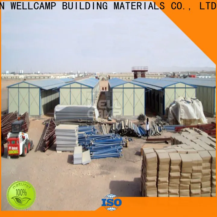 WELLCAMP, WELLCAMP prefab house, WELLCAMP container house panel prefabricated house companies on seaside for labour camp