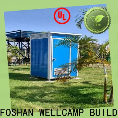 WELLCAMP, WELLCAMP prefab house, WELLCAMP container house movable best portable toilet container for outdoor