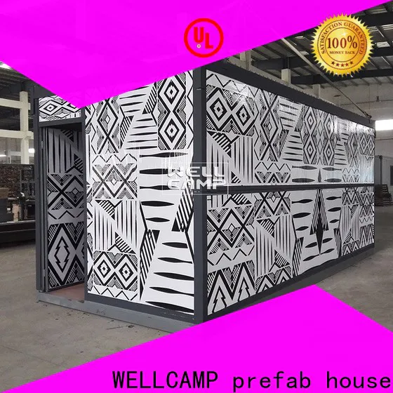 WELLCAMP, WELLCAMP prefab house, WELLCAMP container house eco friendly container house maker for worker