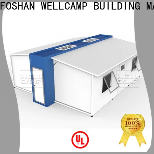 WELLCAMP, WELLCAMP prefab house, WELLCAMP container house container van house design supplier for dormitory