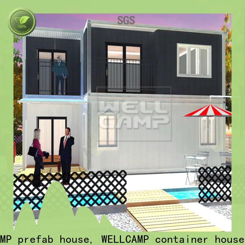 WELLCAMP, WELLCAMP prefab house, WELLCAMP container house luxury container homes wholesale for hotel