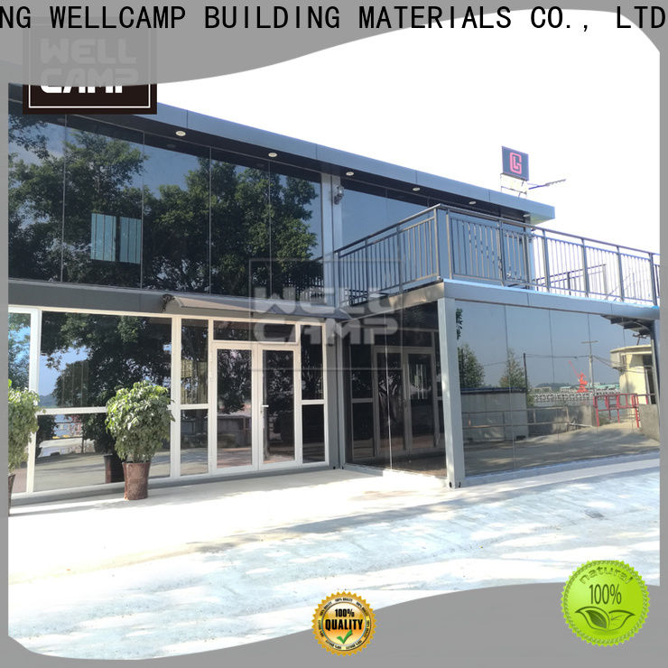 WELLCAMP, WELLCAMP prefab house, WELLCAMP container house story containerhomes in garden for hotel
