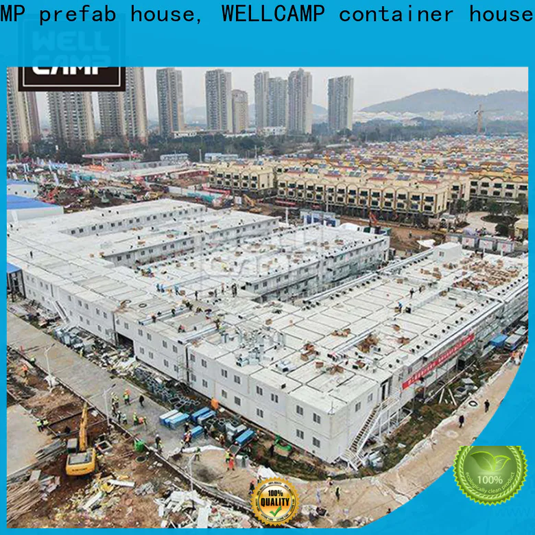 WELLCAMP, WELLCAMP prefab house, WELLCAMP container house crate homes with walkway online