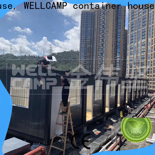 WELLCAMP, WELLCAMP prefab house, WELLCAMP container house low cost detachable container house online for goods