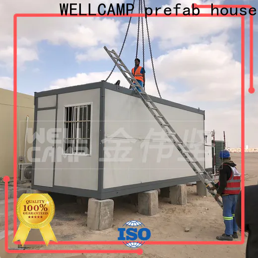 WELLCAMP, WELLCAMP prefab house, WELLCAMP container house cheap container homes maker for outdoor builder