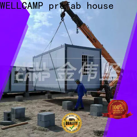 detachable prefab house china with walkway for office