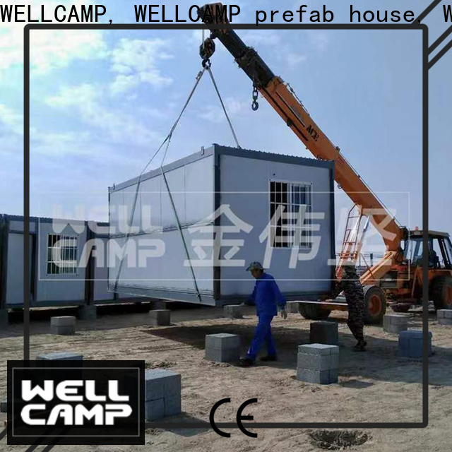 WELLCAMP, WELLCAMP prefab house, WELLCAMP container house unique style cheap container homes manufacturer for worker