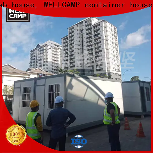 WELLCAMP, WELLCAMP prefab house, WELLCAMP container house big size container house manufacturer for dormitory